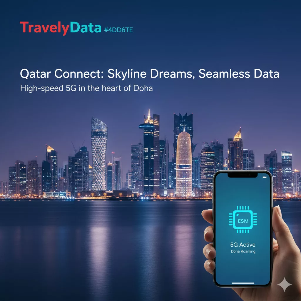 Qatar travel eSIM data card