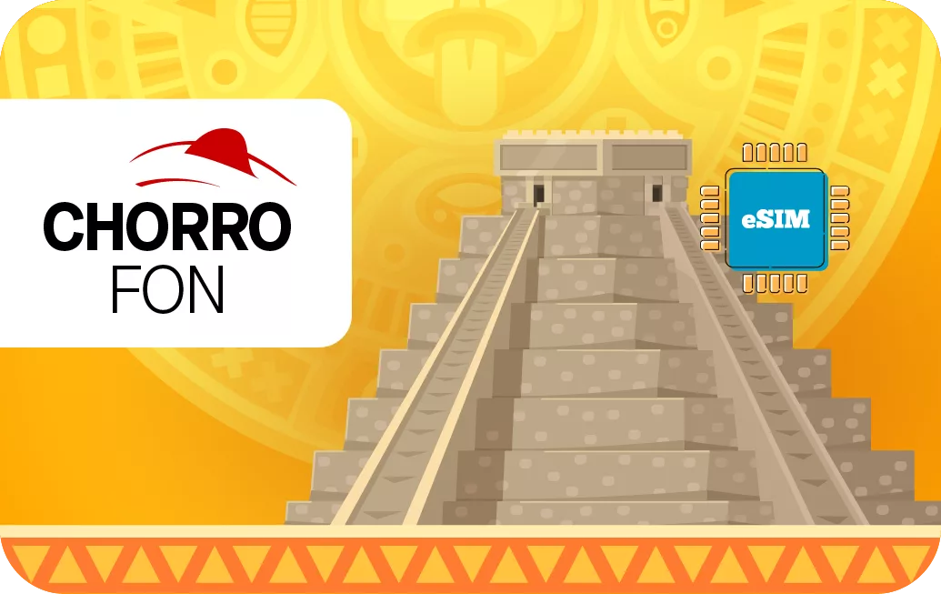 Mexico travel eSIM data card