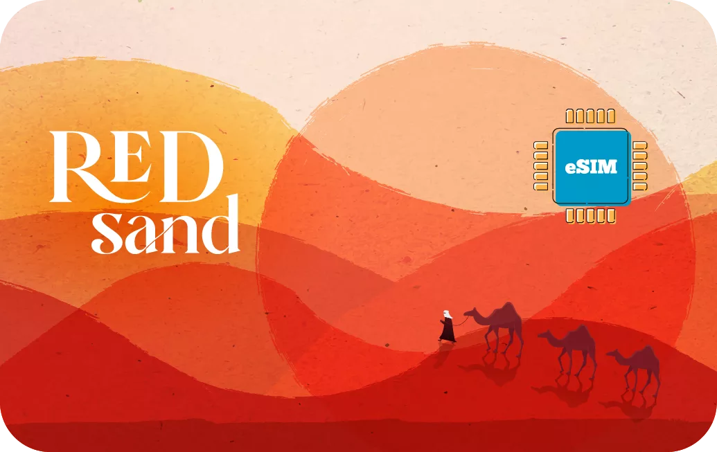 Saudi Arabia travel eSIM data card