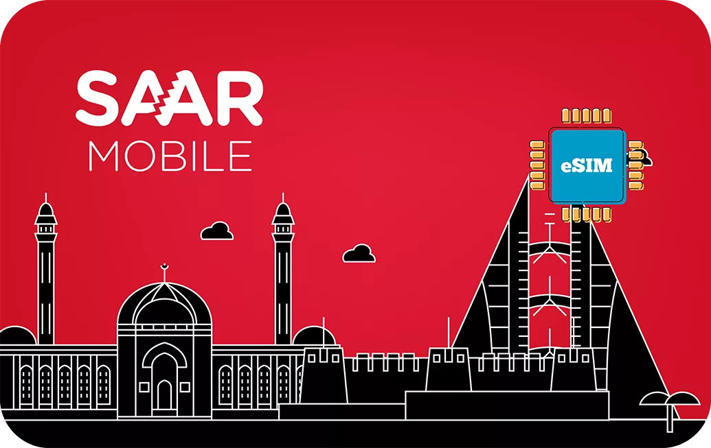 Bahrain travel eSIM data card.
