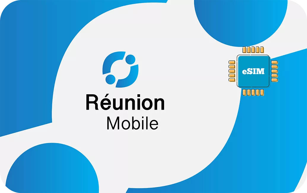 Reunion travel eSIM data card