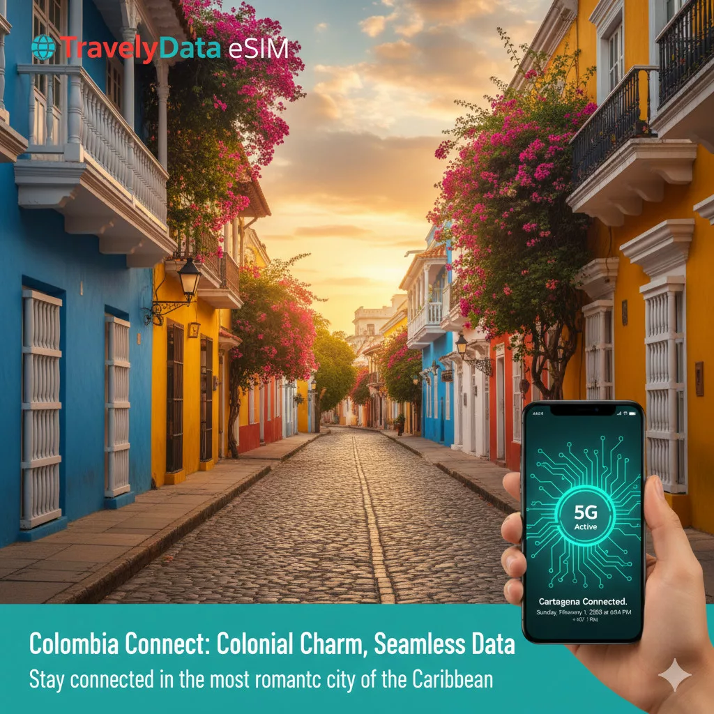 buy Colombia travel eSIM online