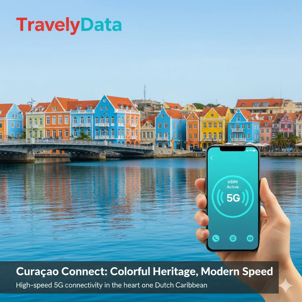 Curacao eSIM travel data card