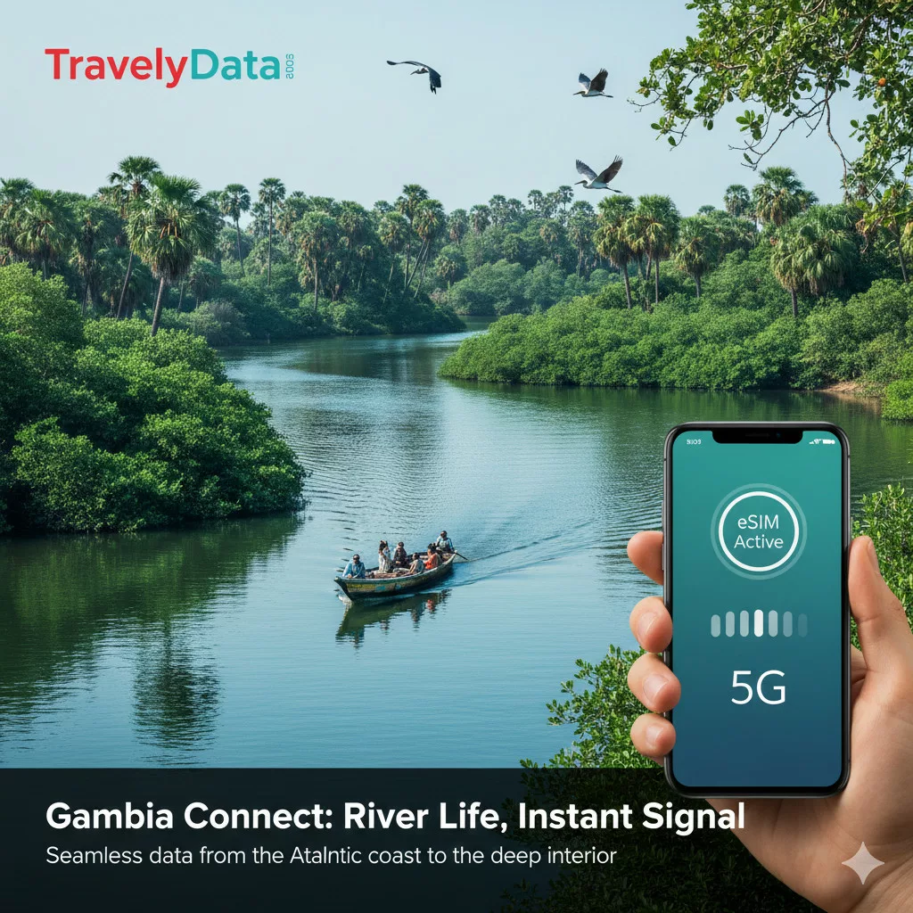 buy Gambia travel eSIM online