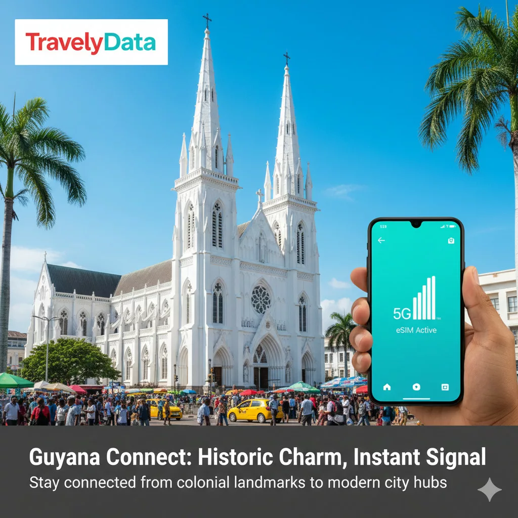 buy Guyana travel eSIM online