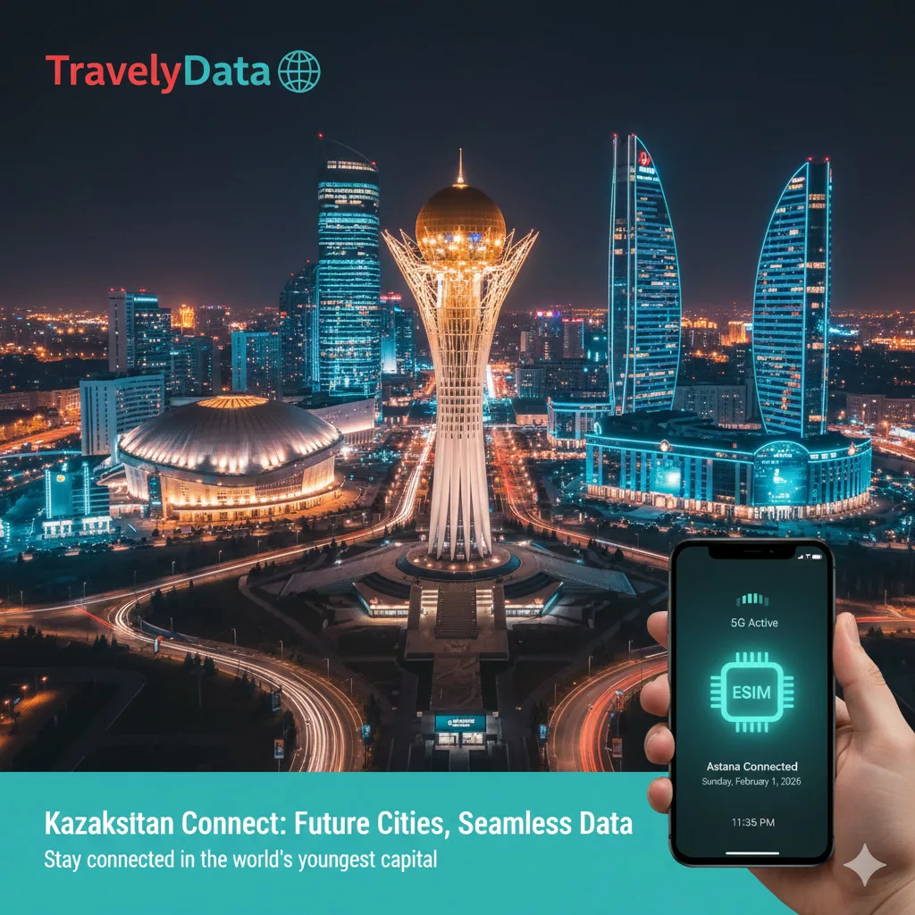 buy Kazakhstan travel eSIM online