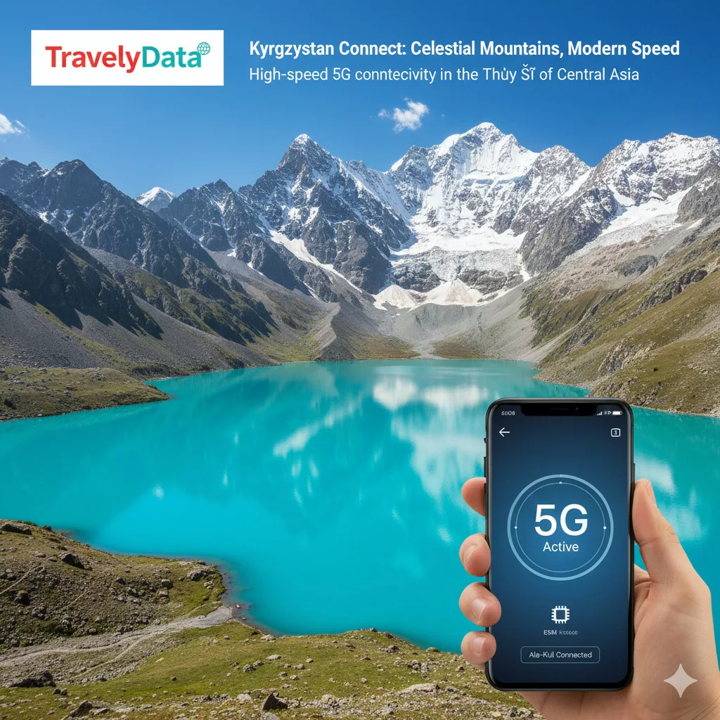 Kyrgyzstan travel eSIM data card