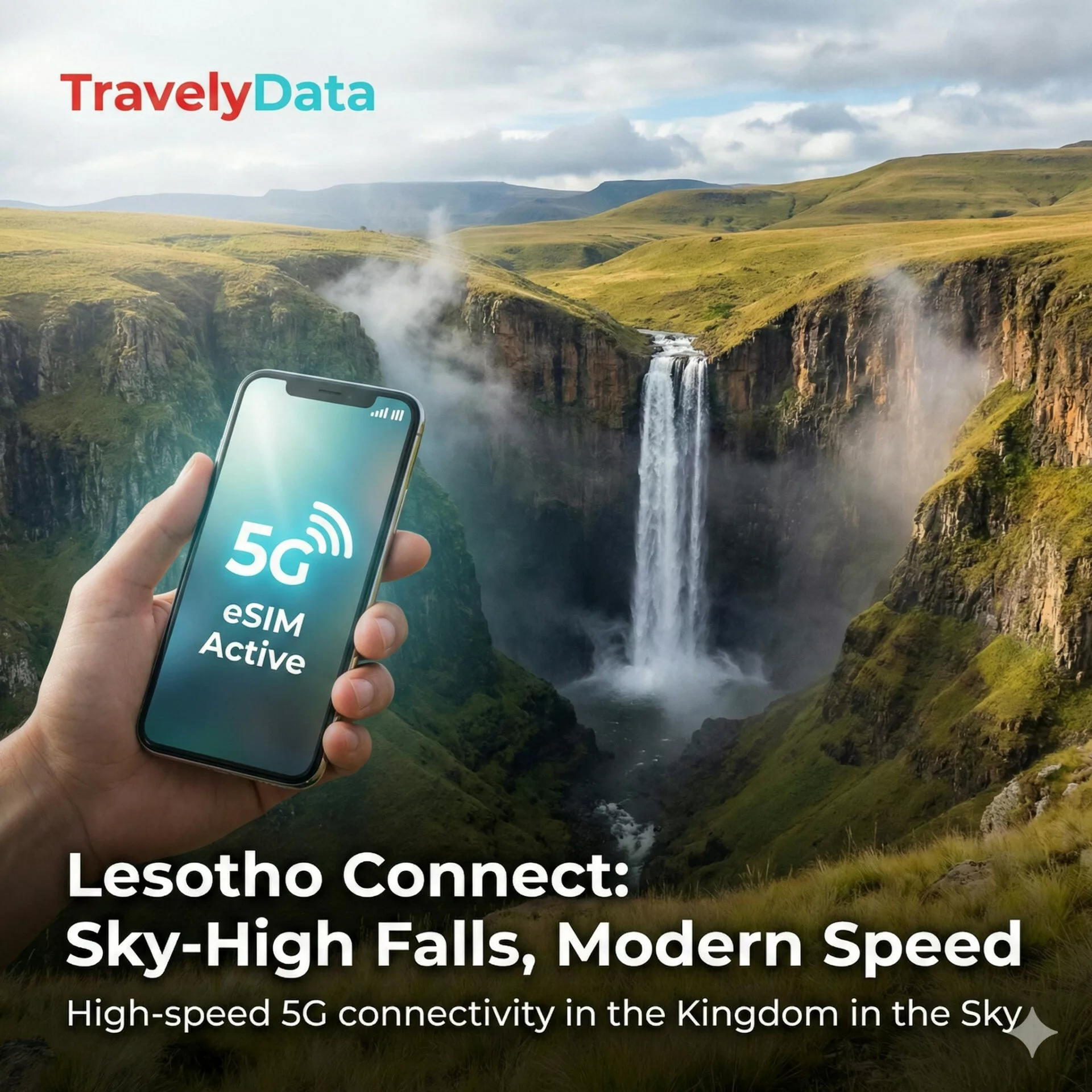 Lesotho eSIM travel data card