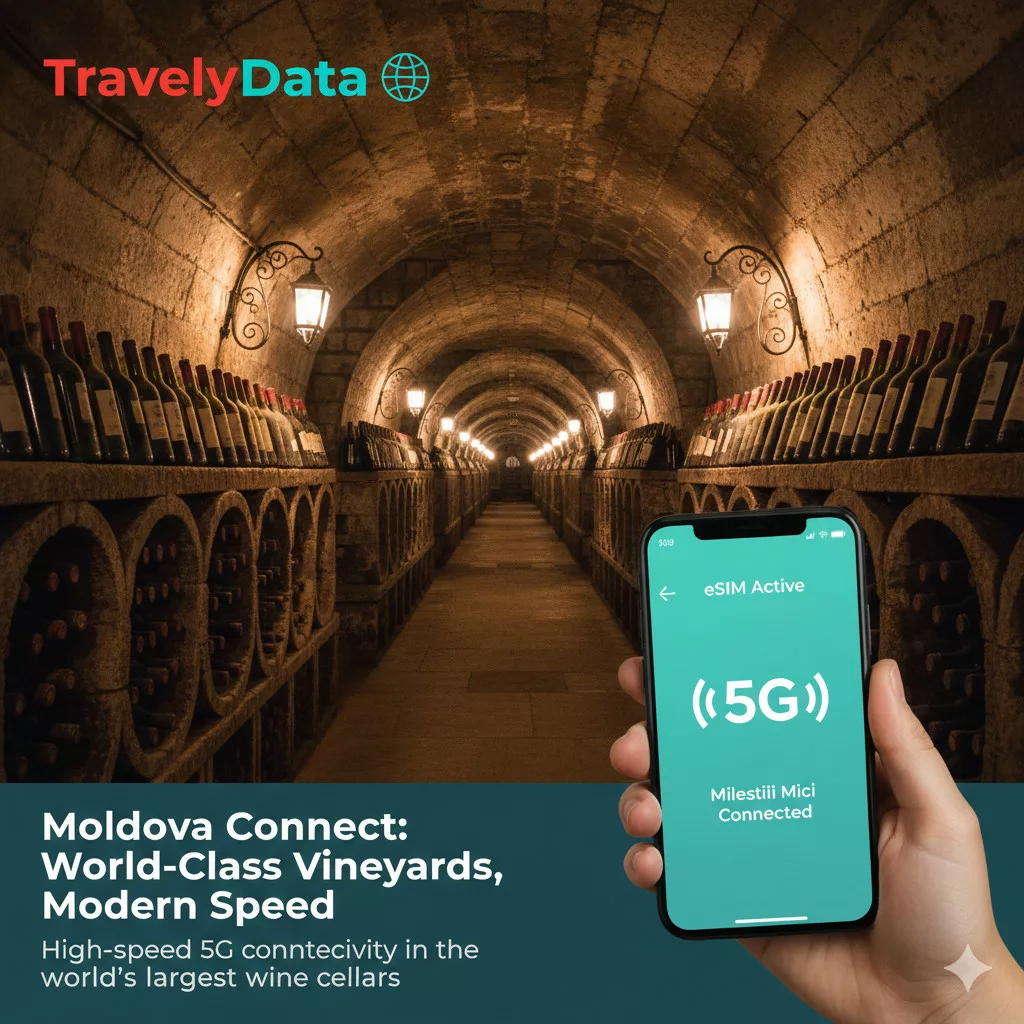 Moldova travel eSIM data card