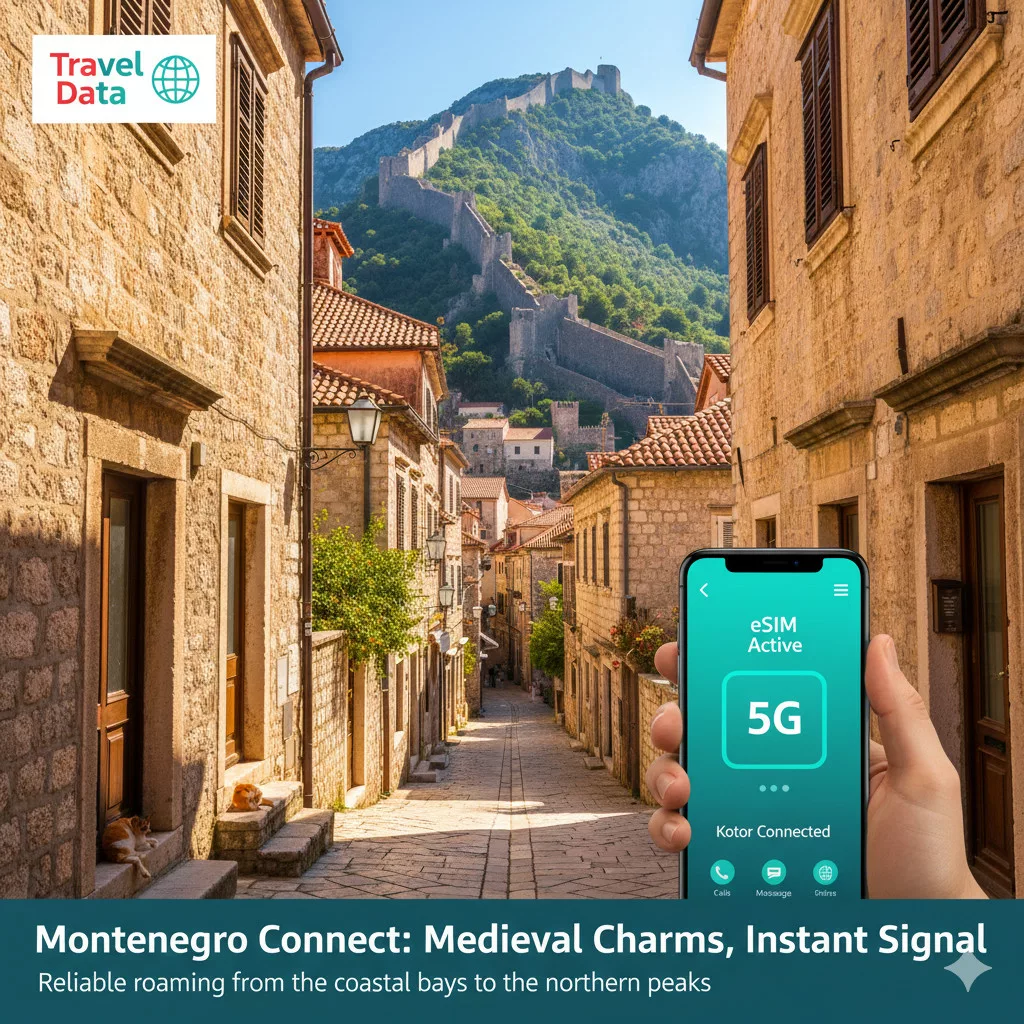 best Montenegro travel data eSIM