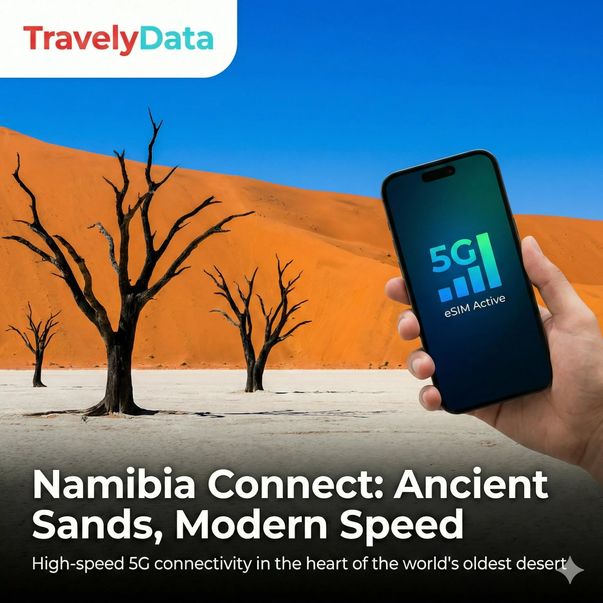 Namibia eSIM travel data card