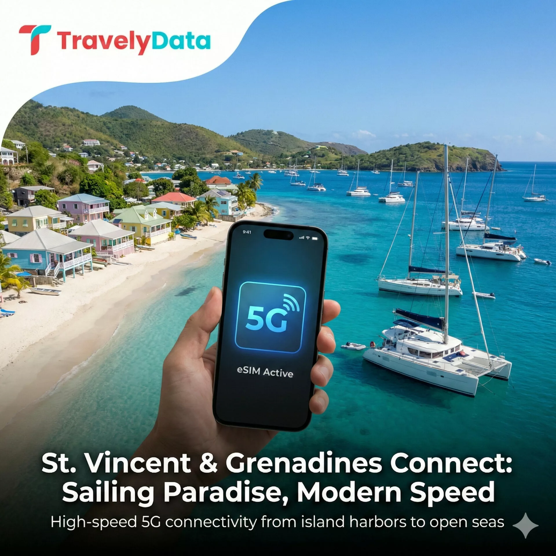 Saint Vincent travel eSIM