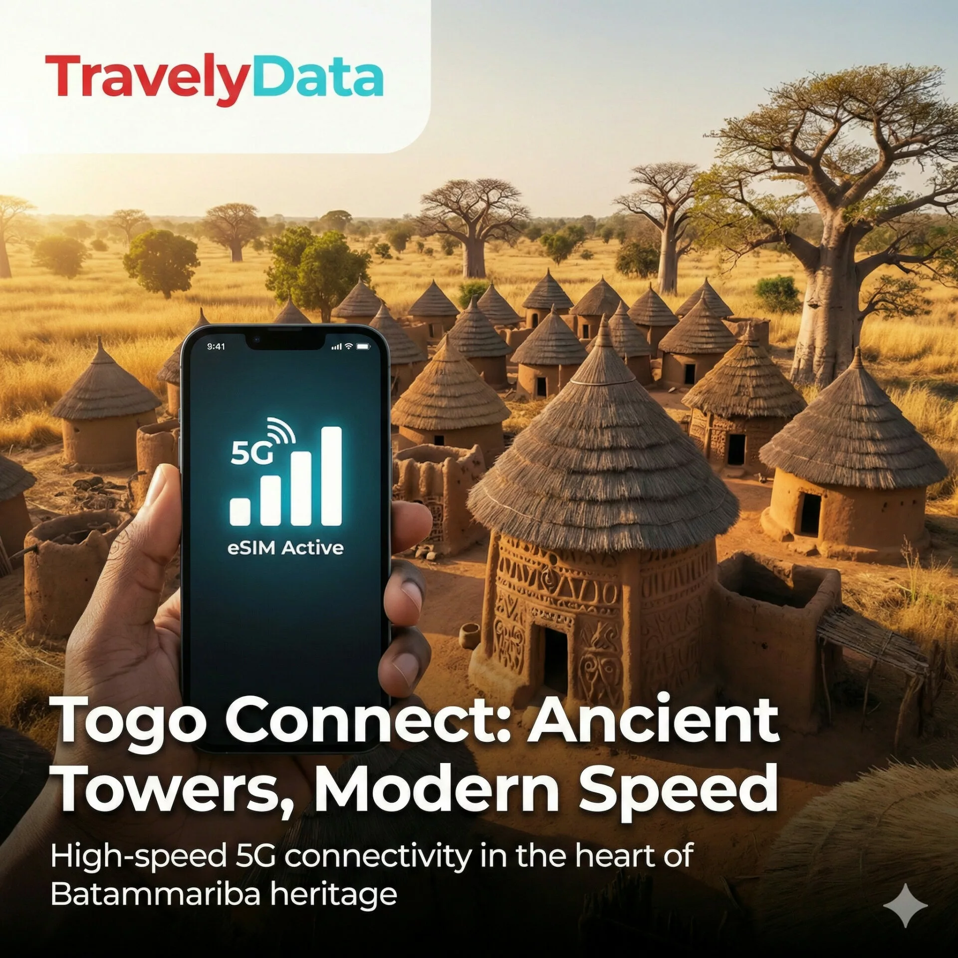 Togo travel eSIM data card