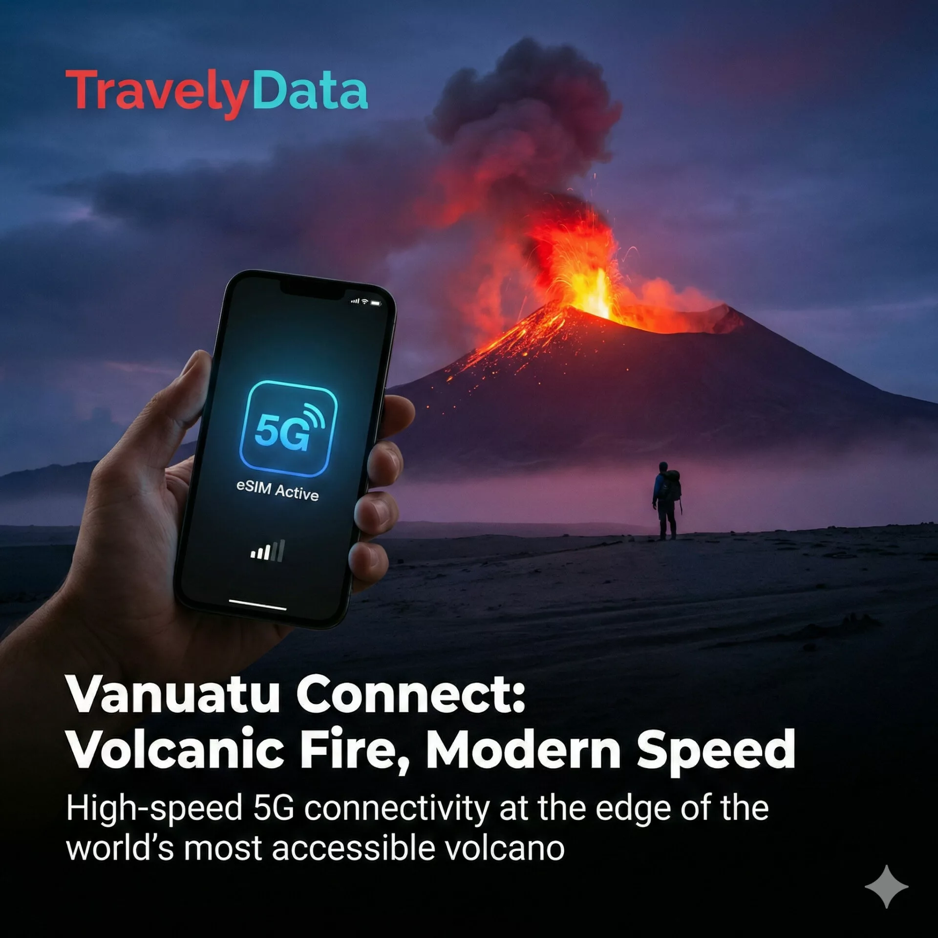 Vanuatu travel eSIM data card
