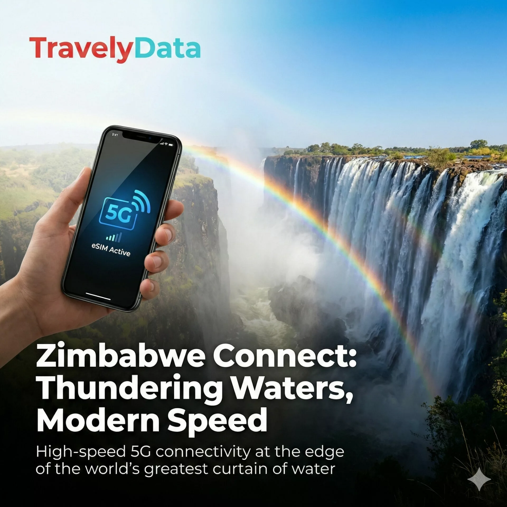 Zimbabwe travel eSIM data card