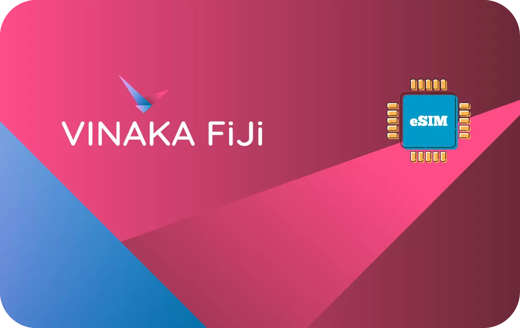Fiji eSIM travel data card.