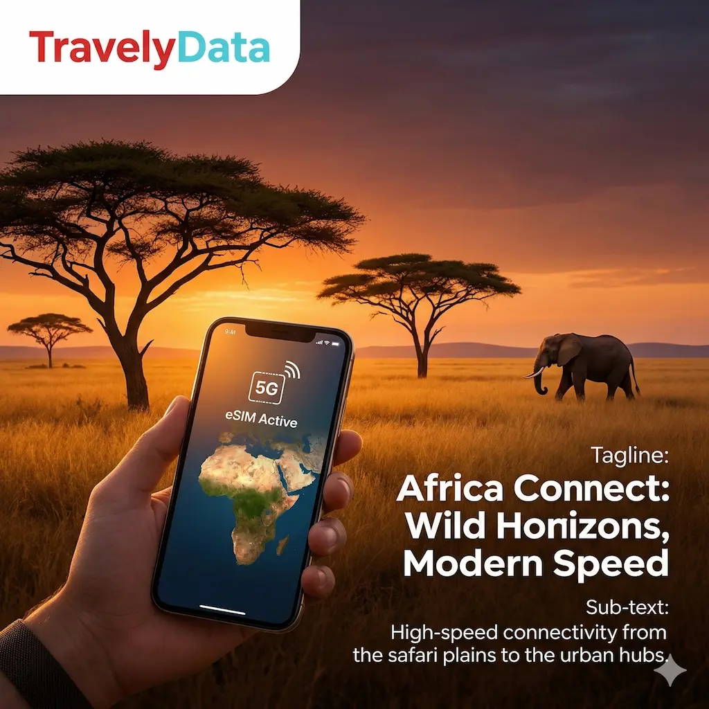 Africa eSIM travel data card